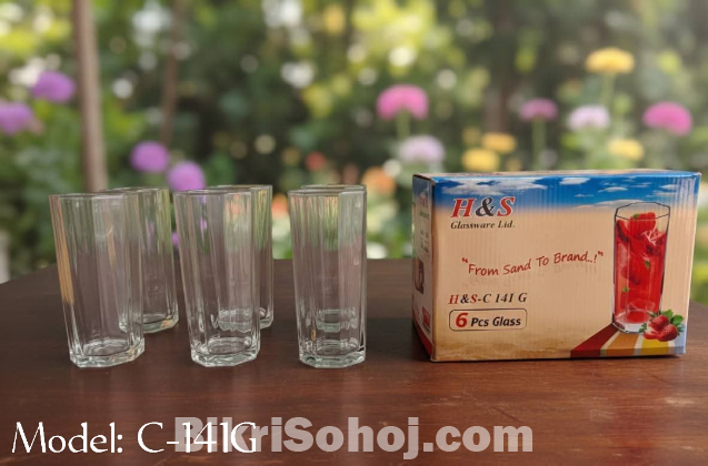 Drinking Water Glass Tumbler